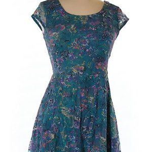 3/$25 Xhilaration Multicolored Lace Mini Dress